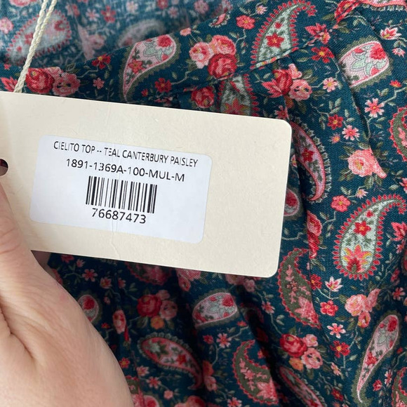 Doen Cielito Blouse Top NWT - Picture 8 of 9